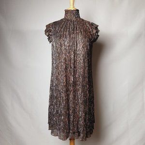 Chealsea28 Copper Foil Perfect Mini Party Dress